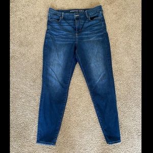 American eagle curvy high-waist jeggings